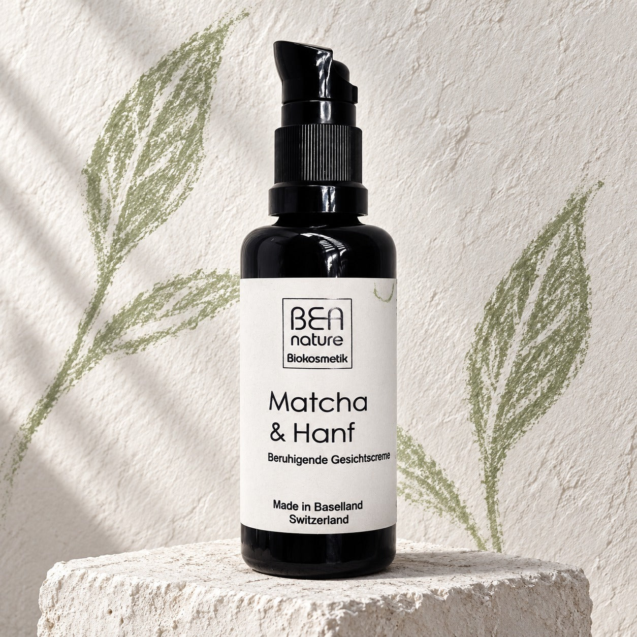Matcha & Hanf Beruhigende Gesichtscreme – 50 ml
