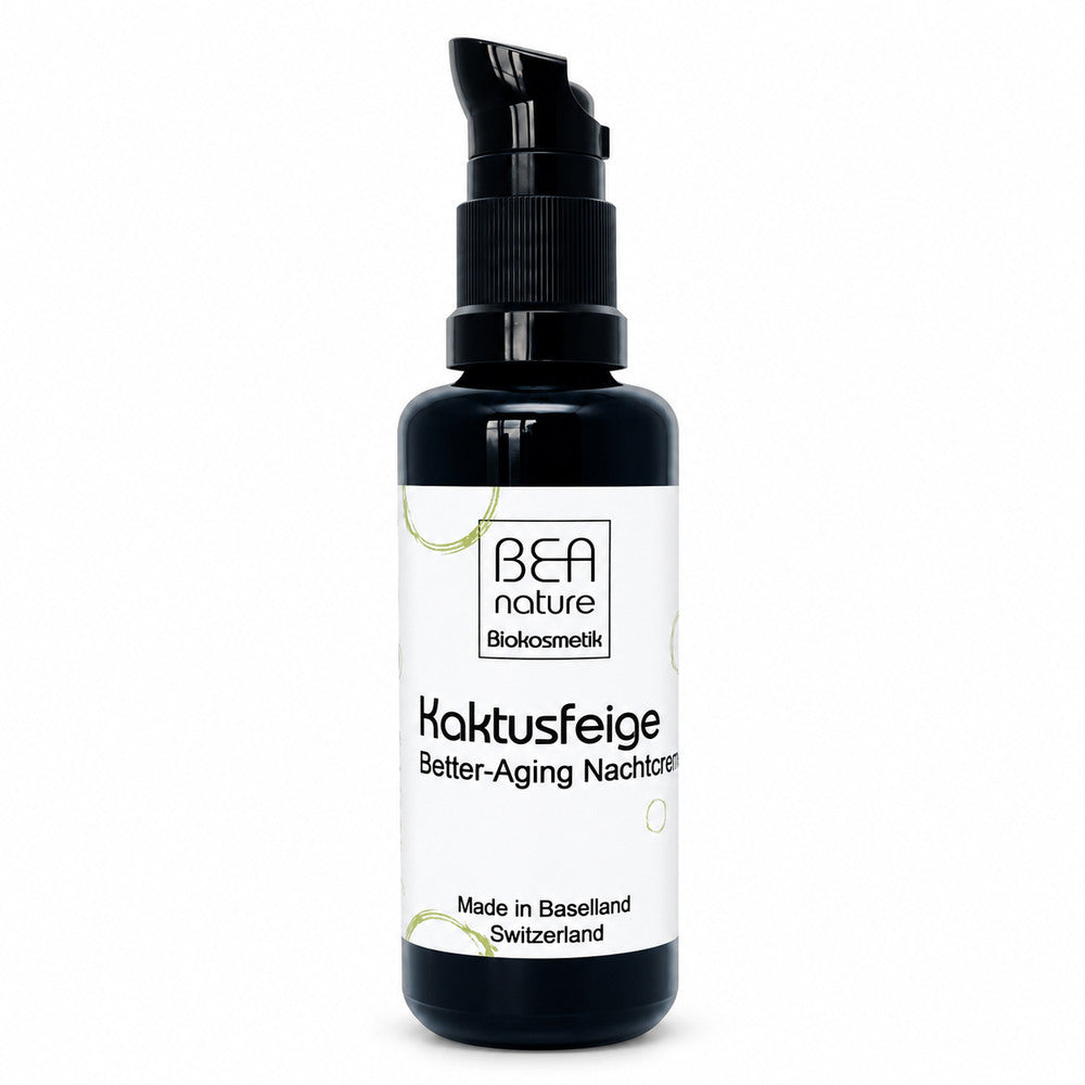 Kaktusfeige Better-Aging Nachtcreme – Produkt auf weissem Hintergrund