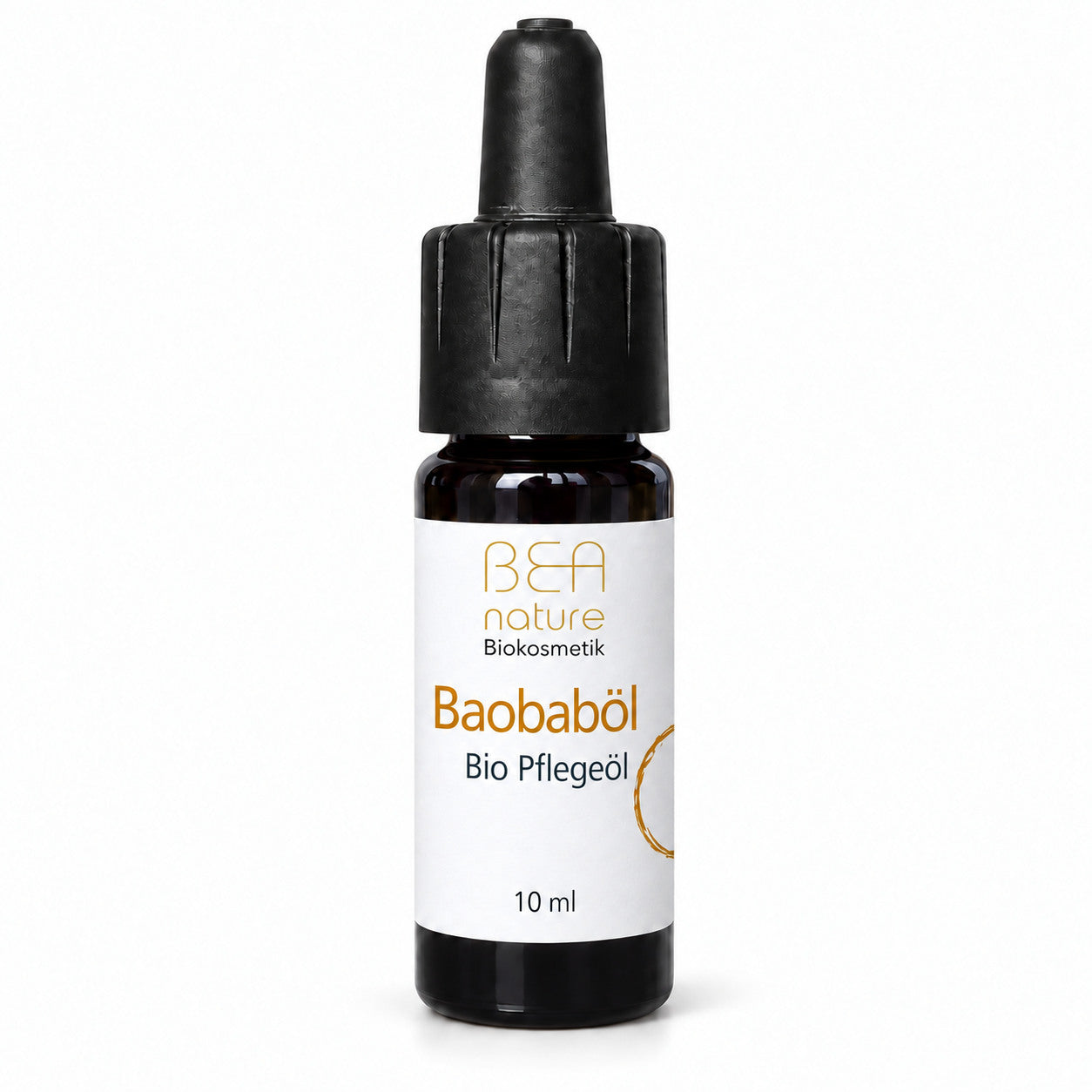 Huile de baobab – Produkt auf weissem Hintergrund