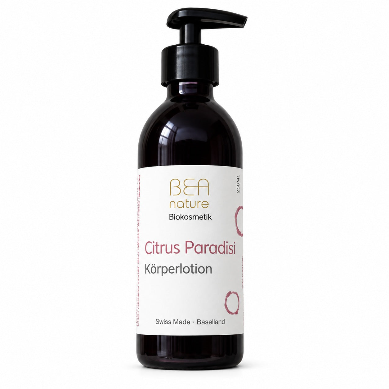Citrus Paradisi · Lotion corporelle – 250 ml in der Mironglasflasche
