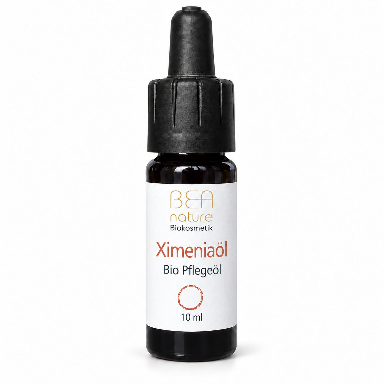 Huile de ximenia – Produkt auf weissem Hintergrund